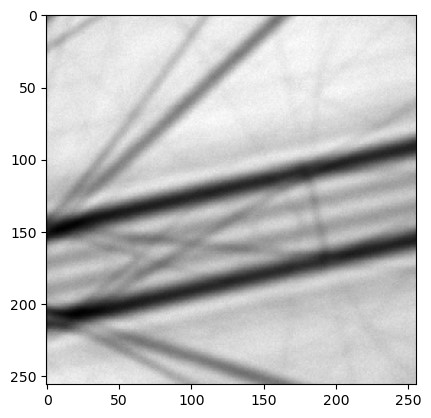 An example of a Si LARBED (000) disk pattern